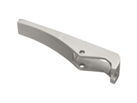 Gatillos de manija de puerta en Plata. Porsche 911 1978-89 / 964 - 91153894107, 91153894207