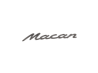 Inscriptions/Lettering Macan in Agate Grey. Rear / Boot Lid Porsche Macan 95B.2 - 95b853675R Inscriptions/Lettering Macan in Agate Grey. Rear / Boot Lid Porsche Macan 95B.2 - 95b853675R