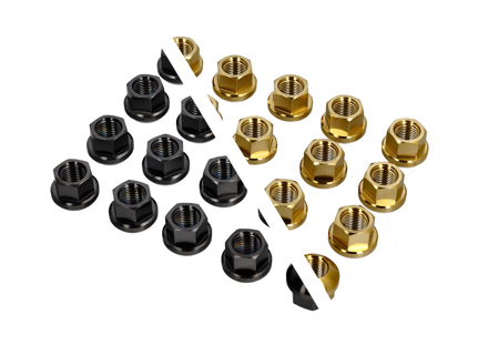 Radmuttern aus Titan. Porsche 924/ 944/ 968/ 928/ 911/ 964/ 993 - 99918200336