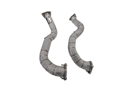 GPF supprimer le jeu de tuyaux d'échappement. Porsche 718 GT4RS - 9GT254351B, 9GT254351C, 9GT254352B, 9GT254352 - 9M9GT254351B