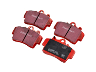 EBC RED Brake Pads 'Road' Front. Porsche 986 Boxster / 987 Boxster / 987C Cayman - 98635193911, 98635193913, 98635193915, 98735193902, 98735193903, 98735193904 - DP 31207C, DP31207C, DP-31207C EBC RED Brake Pads 'Road' Front. Porsche 986 Boxster / 987 Boxster / 987C Cayman - 98635193911, 98635193913, 98635193915, 98735193902, 98735193903, 98735193904 - DP 31207C, DP31207C, DP-31207C