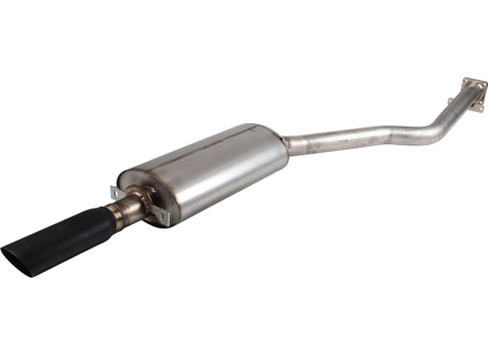 Silenziatore di scarico / Silenziatore scatola posteriore. Porsche 944 turbo Fino al 1989 - 95111118301, 95111108301 - 1620608500