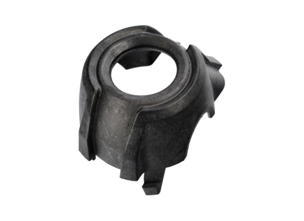 Pezzo di finitura nero per sensore di parcheggio esterno - paraurti anteriore. Porsche 981 Boxster / S 2012-2016 - 981505653001E0, 981505654001E0