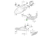 Headlamp Bracket Securing Element. Porsche 987 Boxster / Cayman / 997.1 / 997.2 2005-13 - 99763119402, 99663107700, 99763119400 Headlamp Bracket Securing Element. Porsche 987 Boxster / Cayman / 997.1 / 997.2 2005-13 - 99763119402, 99663107700, 99763119400