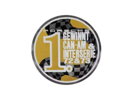 Can-Am & Interserie 72, 73 Fensteraufkleber - 91170110901 Can-Am & Interserie 72, 73 Fensteraufkleber - 91170110901
