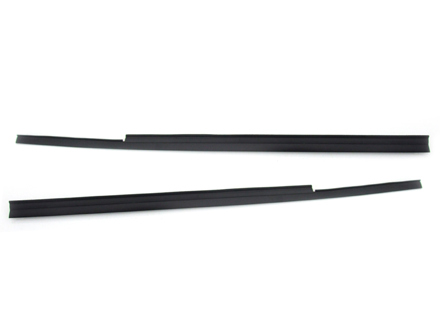 Garniture de porte extérieure, noire. Porsche 911 / 964 Cabrio / Targa - 9115310415070K, 9115310425070K - TMP-9378B