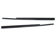 Buitendeurbekleding, zwart. Porsche 911 / 964 Cabrio / Targa - 9115310415070K, 9115310425070K - TMP-9378B