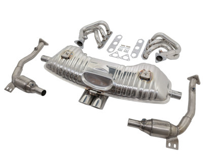 Sports Exhaust, Headers & Cats Package for Porsche Boxster 986 - 98622094330S, 3606308603, 3606109861