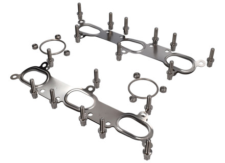 Kit de juntas, tuercas y tornillos del colector de escape. Porsche 996TT