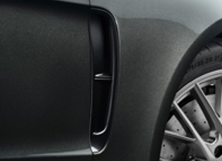 Luftauslassbleche, grundiert. Porsche 971 Panamera - 971044840 Luftauslassbleche, grundiert. Porsche 971 Panamera - 971044840