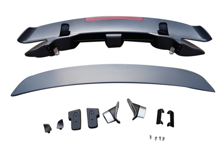 Sport Design Achterspoiler met bovenvleugel 992 Turbo-Look voor Porsche 992 Cabrio - 992827952D, 992827954BOK1, 992827847BG2X, 992827952G2X, 992827954OK1, 992044851, 992044851A, 992044853, 992044853A, 992827940FG2X