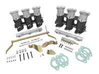 EFI-gasklephuisset, zwart geanodiseerd met "R"-afwerking. Porsche 911 / 964 / 993 / 914-6 - PM-O943-0, PM-O944-0, PM-O945-0