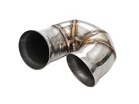 Tube de dérivation du silencieux secondaire Fabspeed. Porsche 964 Turbo 965 / C2 Turbo (1990-1994) - 96411104605 - FS.POR.964T.SMB