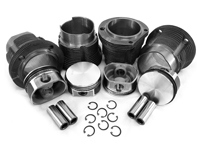 Piston and cylinder set, 94mm Porsche 914/ VW Type 4 Flat Top European Style - VW9400T4E Piston and cylinder set, 94mm Porsche 914/ VW Type 4 Flat Top European Style - VW9400T4E