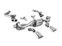 Système d'échappement sport Milltek avec by-pass GPF/OPF, sorties d'échappement GT-115 polies. Porsche 718 Boxster / Cayman 2020>> - 982251053E, 982251053K, 982251053F, 982251053H, 982251053D, 982251053G, 982254351B, 982254351L, 982254351AA, 982254351P, 982254351R, 982254350B, 982254350L, 982254350AA, 982254350P, 982254350R - SSXPO184