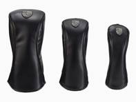 Golf Glub Covers With Porsche Crest. Set of 3 Golf Glub Covers With Porsche Crest. Set of 3