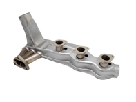 Uitlaatwarmtewisselaars, Gegalvaniseerd staal. Porsche 911 2.7L / 911 3.0L 1974-83 / 911SC - 91.101, 91.101G, 91.101S, 1623102100, 93021102501, 1623103300, 1623103500 - 1623102100