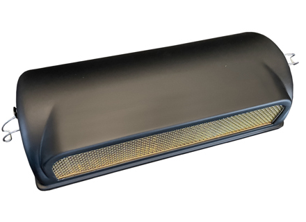 Matte Black (painted) Carbon Fibre air filter covers with Brass mesh. Porsche 911CIS 1973-83 - 91108012302, 93011018400, 91111018300 - CISaircleaner Matte Black (painted) Carbon Fibre air filter covers with Brass mesh. Porsche 911CIS 1973-83 - 91108012302, 93011018400, 91111018300 - CISaircleaner