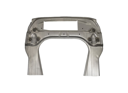 Support de suspension avant avec découpe pour climatisation. Porsche 911 1974-1989 - 91150195500, 91150195501, 91150195500GRV, 91150158003 - PP200C, P200C