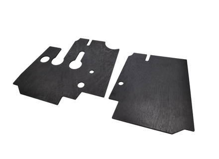 Pedalbodenplatten-Set. Porsche 356A - 64455160100 - JG.601.00