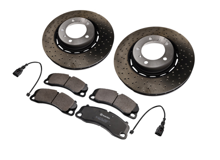 FRONT Brake Disc and Pad Package. Porsche 718 Boxster GTS 4.0ltr / 718 Cayman GTS 4.0ltr - 9P1615301, 9P1615301J, 9P1615302, 9P1615302J