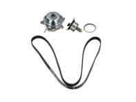 Water pump, belt & thermostat kit. Porsche 718 Boxster S / GTS 2.5ltr / 718 Cayman S / GTS 2.5ltr - 9A210605002, 9A210605001, 9A210605003, 9A110622603, 9A110622602, 9A712111000, 0PB121110A, 0PB121688, 9A210222500