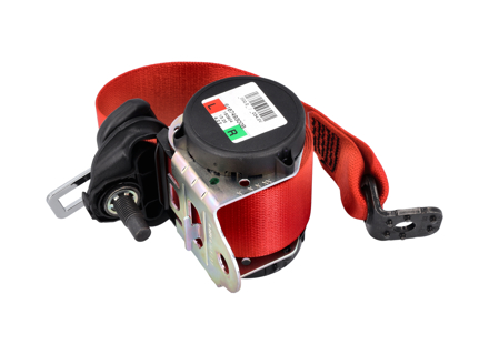 Seat belt REAR coupe Guards Red. Porsche 991.1 / 991 turbo / 991.2 - 99180303504N13 Seat belt REAR coupe Guards Red. Porsche 991.1 / 991 turbo / 991.2 - 99180303504N13