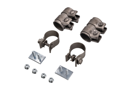 适用于保时捷 986 Boxster 后排气管的钛合金卡箍安装 - 99611111001, 99611120900, 99611331101, 90038000501 - 94.210KIT, 94210KIT