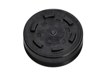 Camshaft end cap locking cover. Porsche 957 Cayenne Diesel / - 95510411300, 215.870 - 215.870