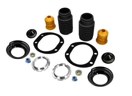 前减震器安装大修套件。适用于保时捷 964 / 993 - 96434350200, 96434350301, 96434350500, 96434330100, 96434350700, 96434351402, 99908444109, 96434151180