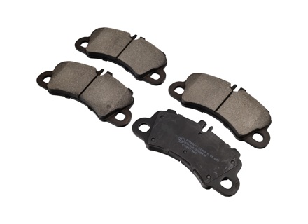 Zimmermann Standard-Bremsbeläge vorne. Passend für Porsche 95B Macan und 9YA-9YB Cayenne. - P 65 043, P65043, 9Y0698151, 9Y0698151AR, 9Y0698151R, 9Y0698151T, 95B698151AA, 95B698151AQ, 9Y0698151AN, 9Y0698151A, 95B698151AN, 22469.165.1 - 22469.165.1