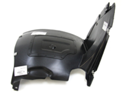 Radlauf vorne, Vorderteil, links. Porsche 970 Panamera HYBRID - 97050412419, 97050412326