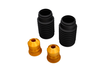 Shock absorber bump stops and dust covers. Porsche 964 / 993 - 96434330100, 99334350500, 58393Set, 96434350500