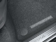 Floor mats with Nubuck edging '4 Zone Aircon'. Porsche 958 Cayenne RHD - Right hand drive - 95804480064, 7P5863011GDK4 Floor mats with Nubuck edging '4 Zone Aircon'. Porsche 958 Cayenne RHD - Right hand drive - 95804480064, 7P5863011GDK4