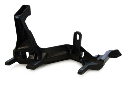 Voorbumper geleiderail. Porsche 957 Cayenne - 95550588900, 9555059000