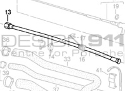 Dipstick guide tube rubber sleeve. Porsche 993 - 99320715800 - 99320715800 Dipstick guide tube rubber sleeve. Porsche 993 - 99320715800 - 99320715800