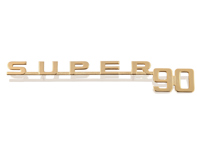 Insigne arrière avec inscription 'Super 90'. Porsche 356B - 64455931105 Insigne arrière avec inscription 'Super 90'. Porsche 356B - 64455931105