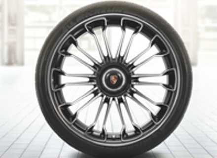 Llantas de aleación 918 Spyder de 20'/21' y neumáticos de verano Original Porsche - 91804460002 Llantas de aleación 918 Spyder de 20'/21' y neumáticos de verano Original Porsche - 91804460002