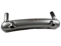 Exhaust Muffler / Silencer rear box racing with bolt-on inlet flanges. Porsche 911 1963-73 - RACING only - 92212ASSI, 92.212ASSI, 1620801800 - 1620801800 Exhaust Muffler / Silencer rear box racing with bolt-on inlet flanges. Porsche 911 1963-73 - RACING only - 92212ASSI, 92.212ASSI, 1620801800 - 1620801800