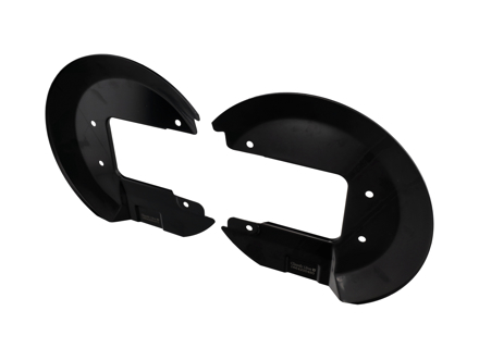 Kit piastra copridisco freno anteriore. Porsche 911/912 dal 1965 al 1968 - 90135180114, 90135180214