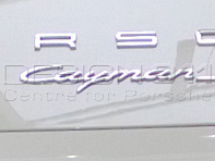 Stemma 'CAYMAN' per Porsche 981C Cayman 2013>> - 98155923900 Stemma 'CAYMAN' per Porsche 981C Cayman 2013>> - 98155923900