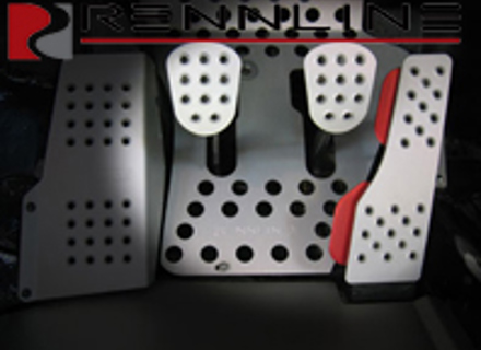 Rennline Juego de pedales de 3 piezas de aluminio perforado. Porsche 924/944/968/996/997/Boxster/Caimán/991/Panamera - P45.21, P4521 Rennline Juego de pedales de 3 piezas de aluminio perforado. Porsche 924/944/968/996/997/Boxster/Caimán/991/Panamera - P45.21, P4521