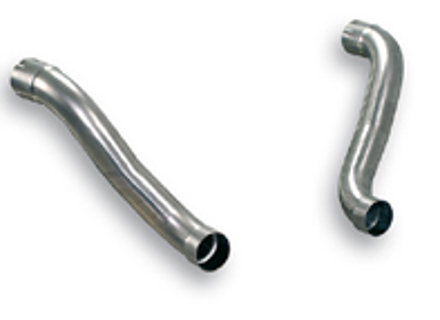 Exhaust Muffler Conneting Pipe Kit Porsche 997 3.6L Supersprint - 243733, 243433