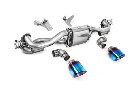 Système d'échappement Milltek GPF-Back avec sorties d'échappement GT-115 en titane brûlé/bleu. Porsche 718 Boxster / Cayman / GT4 2020>> - 982251053F, 982251053H, 982251053K, 982251053E, 982251053D, 982251053G - SSXPO192 Système d'échappement Milltek GPF-Back avec sorties d'échappement GT-115 en titane brûlé/bleu. Porsche 718 Boxster / Cayman / GT4 2020>> - 982251053F, 982251053H, 982251053K, 982251053E, 982251053D, 982251053G - SSXPO192