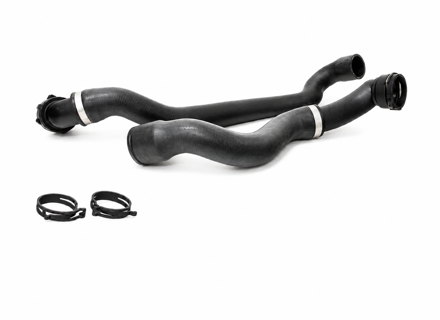 Kit de durites de refroidissement pour radiateurs. Porsche 955 Cayenne S / 955 Cayenne Turbo - 95510623910, 95510623800