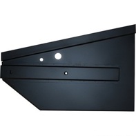 Lato vano batteria con staffa paraurti. Porsche 356B T5 - 64450103305, 64450103405, 571169-1, 571169-2, 571169, 1682700970, 1682700980 - 1682700970, 1682700980