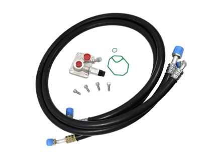 Air Conditioning A/C Line Reroute Kit. Porsche 964 / 993 - 96457309708, 99357309202, 96457309701, 96457309705, 96457309901, 99357309700, 99357309707, 99757309703, 99757309900, 99757309907, 99357309903, 99357309909 - 964993573097/ACRK