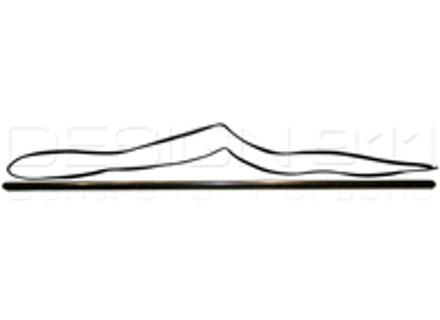 Moulding for rocker panel for Porsche 356 Speedster / 356B / 356C - 64455901107, PCG55901107 - 356139-01, 1686500206 Moulding for rocker panel for Porsche 356 Speedster / 356B / 356C - 64455901107, PCG55901107 - 356139-01, 1686500206