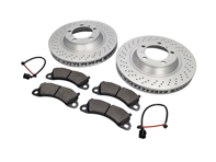 Bremsbeläge und Bremsscheibenpaket VORN Porsche 991 S 3.8L - 99135240301, 99135240401, 99135140302, 99735140402, 9P1615301, 9P1615302