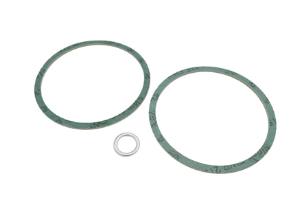 Pakkingset oliezeef met carterafdichtring. Porsche 914 - 021198031B, 017.494, N0138051